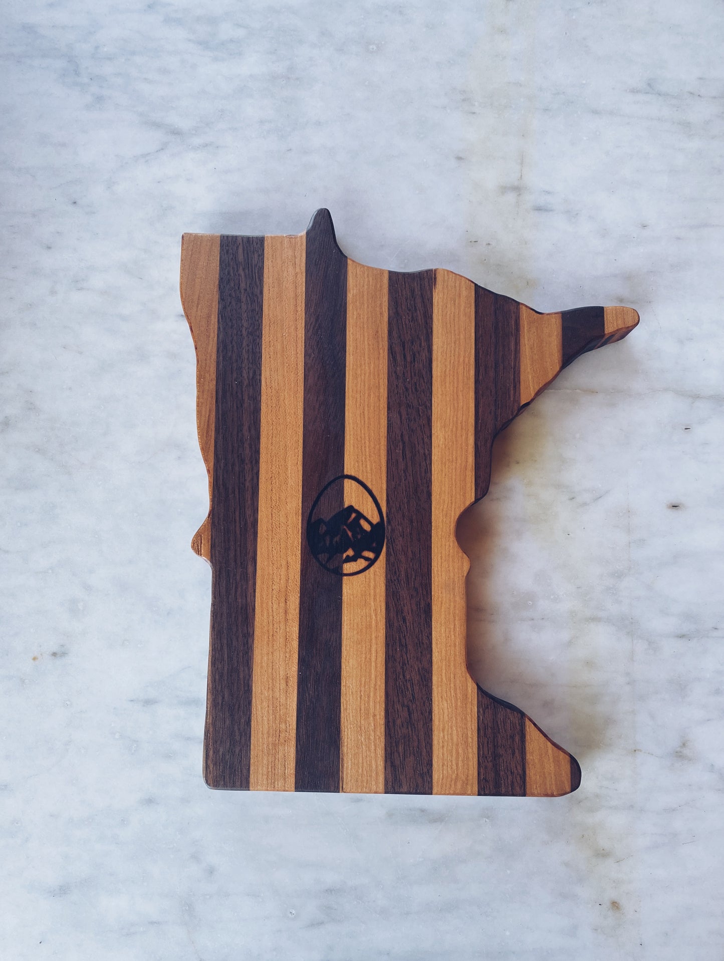 State Shaped Cutting Board