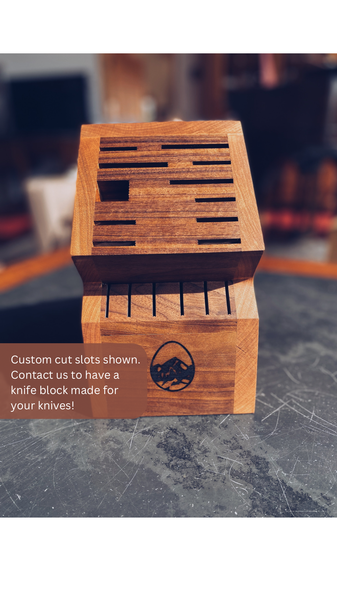 Classic Bold Knife Block