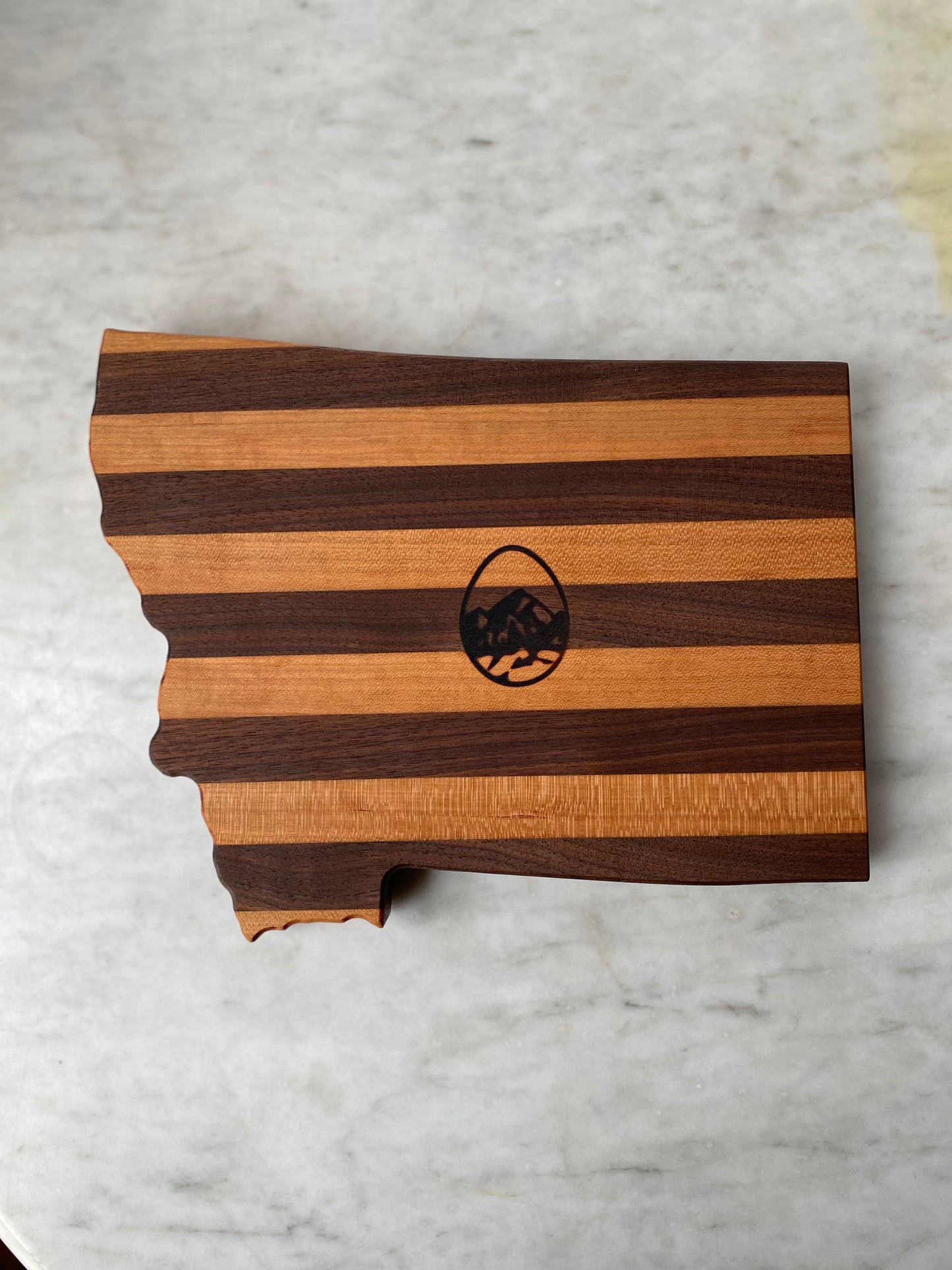 State Shaped Cutting Board