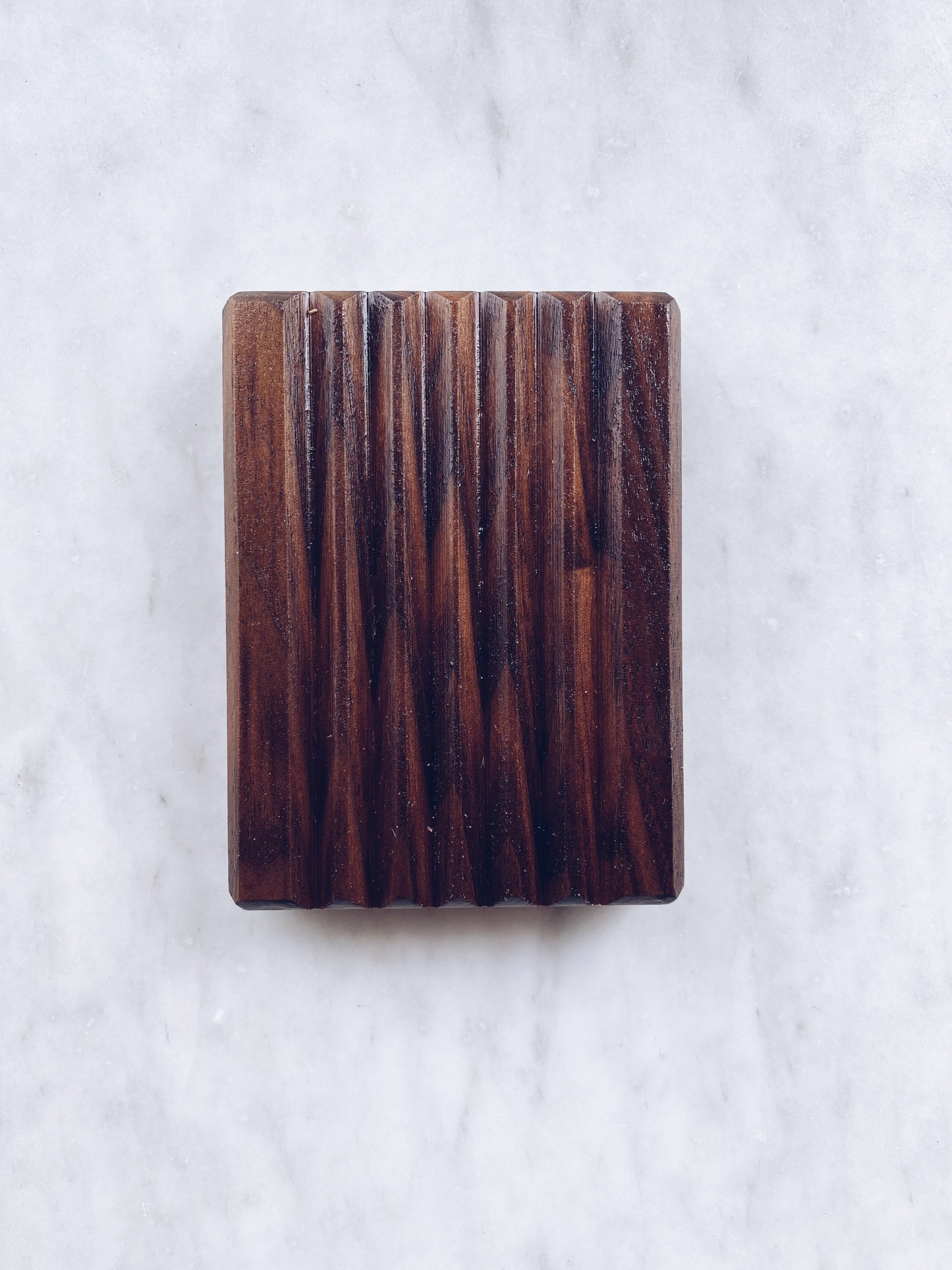 Walnut Soap Dish