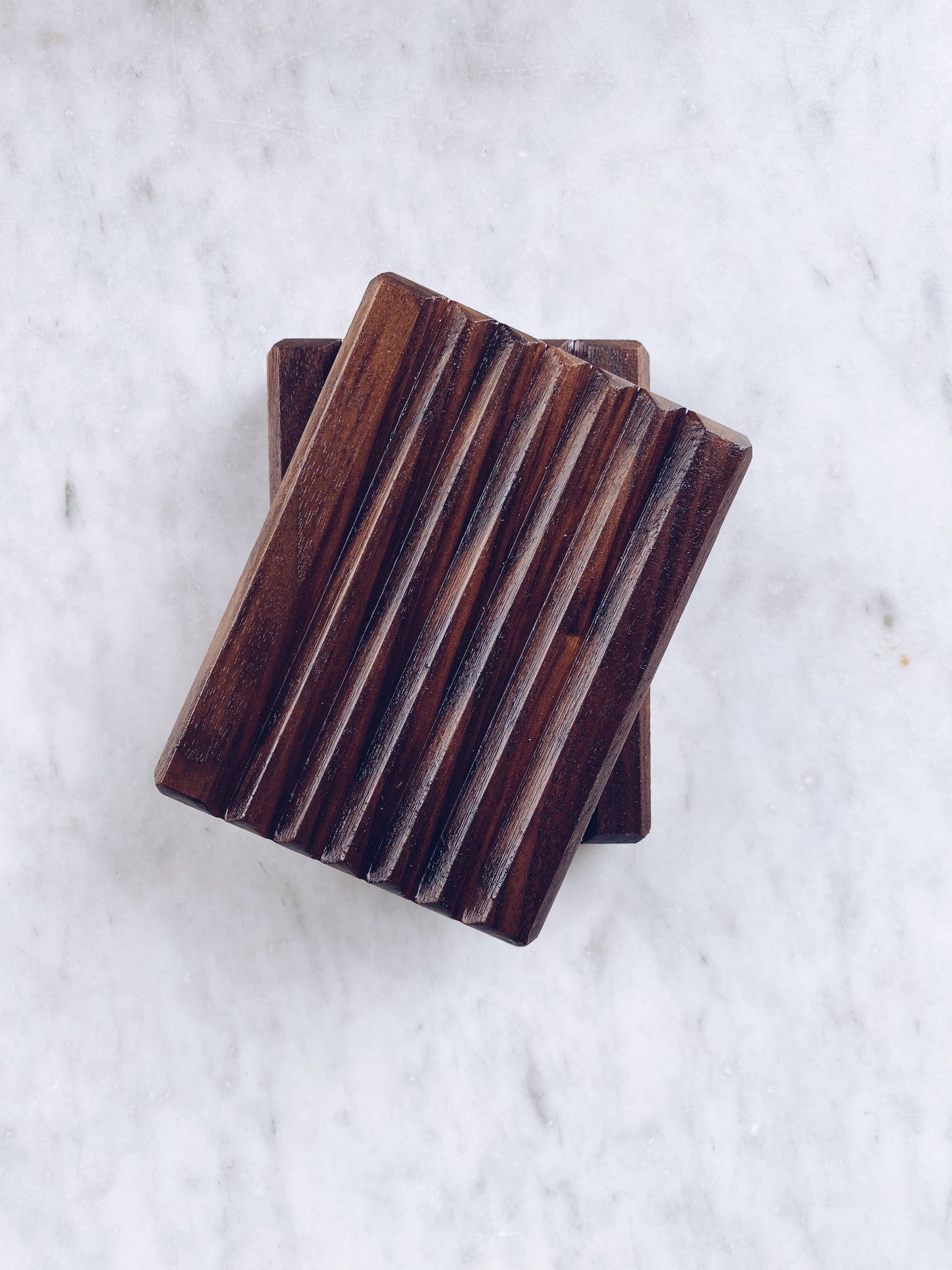 Walnut Soap Dish